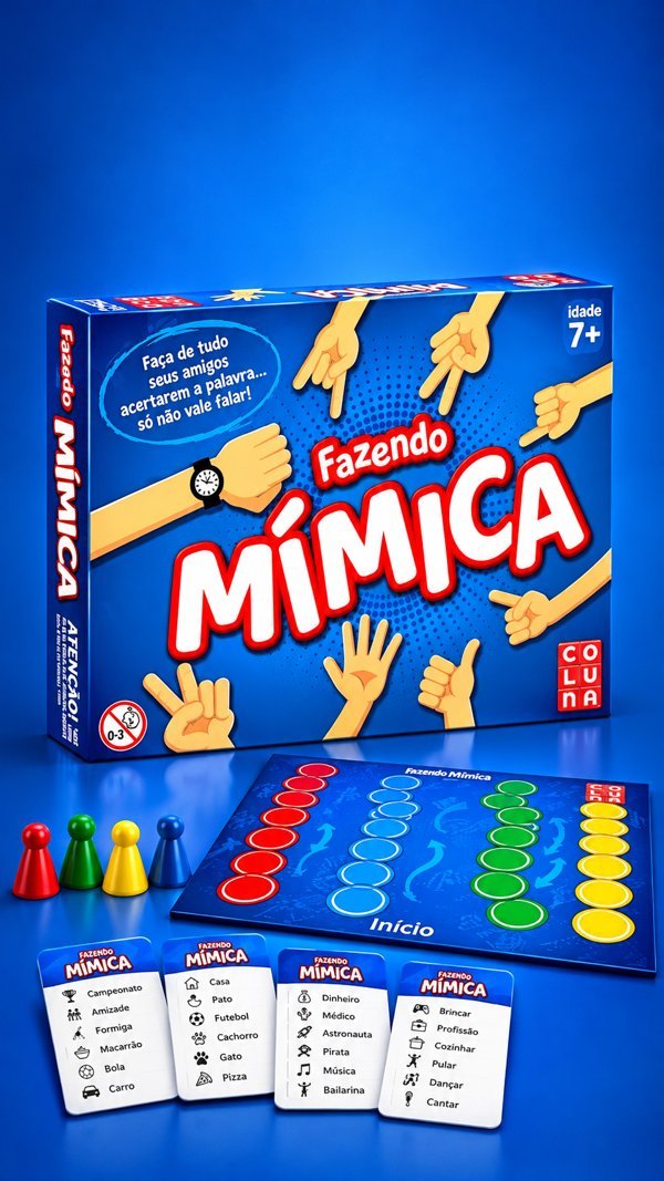 Fazendo Mímica – Jogo de Tabuleiro